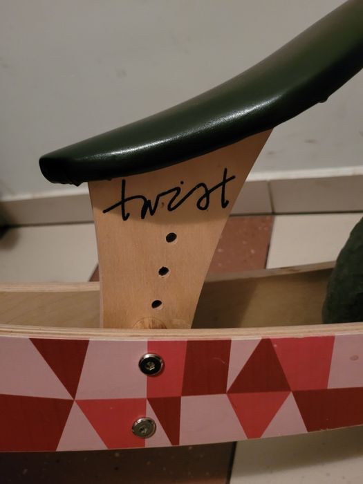 Sun baby twist 2w1 rowerek drewniany biegowy trójkołowy piankowe kółka