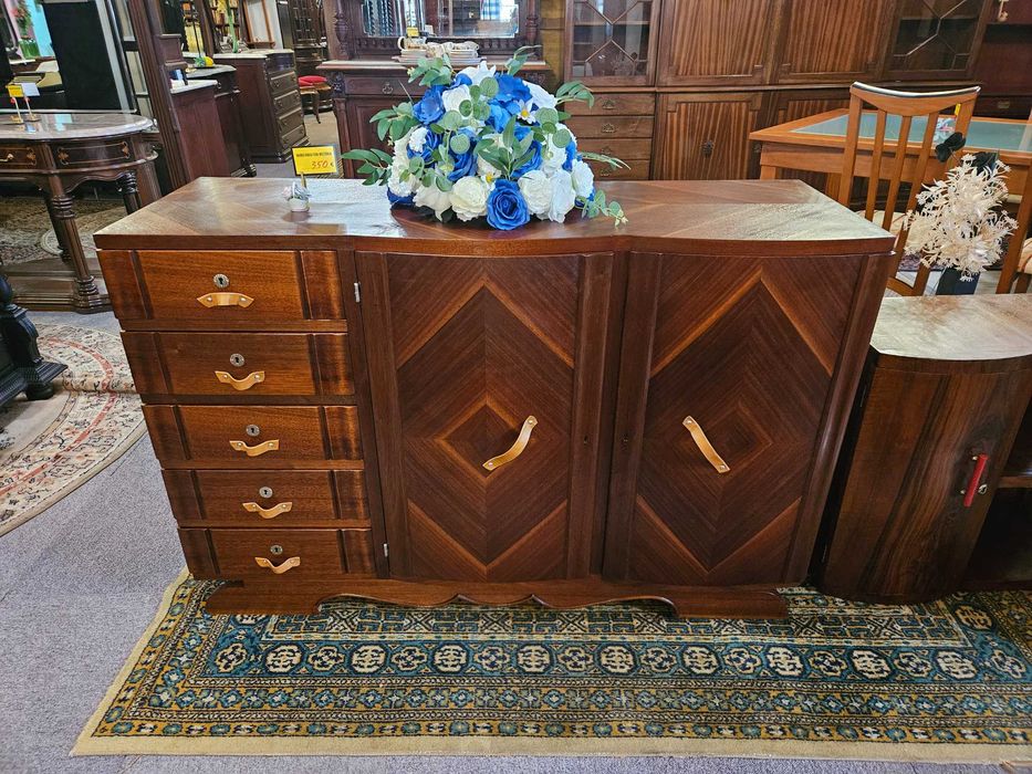 Móvel antigo estilo arte Deco - Totalmente recuperado