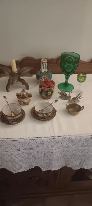 Conjunto peças antigas