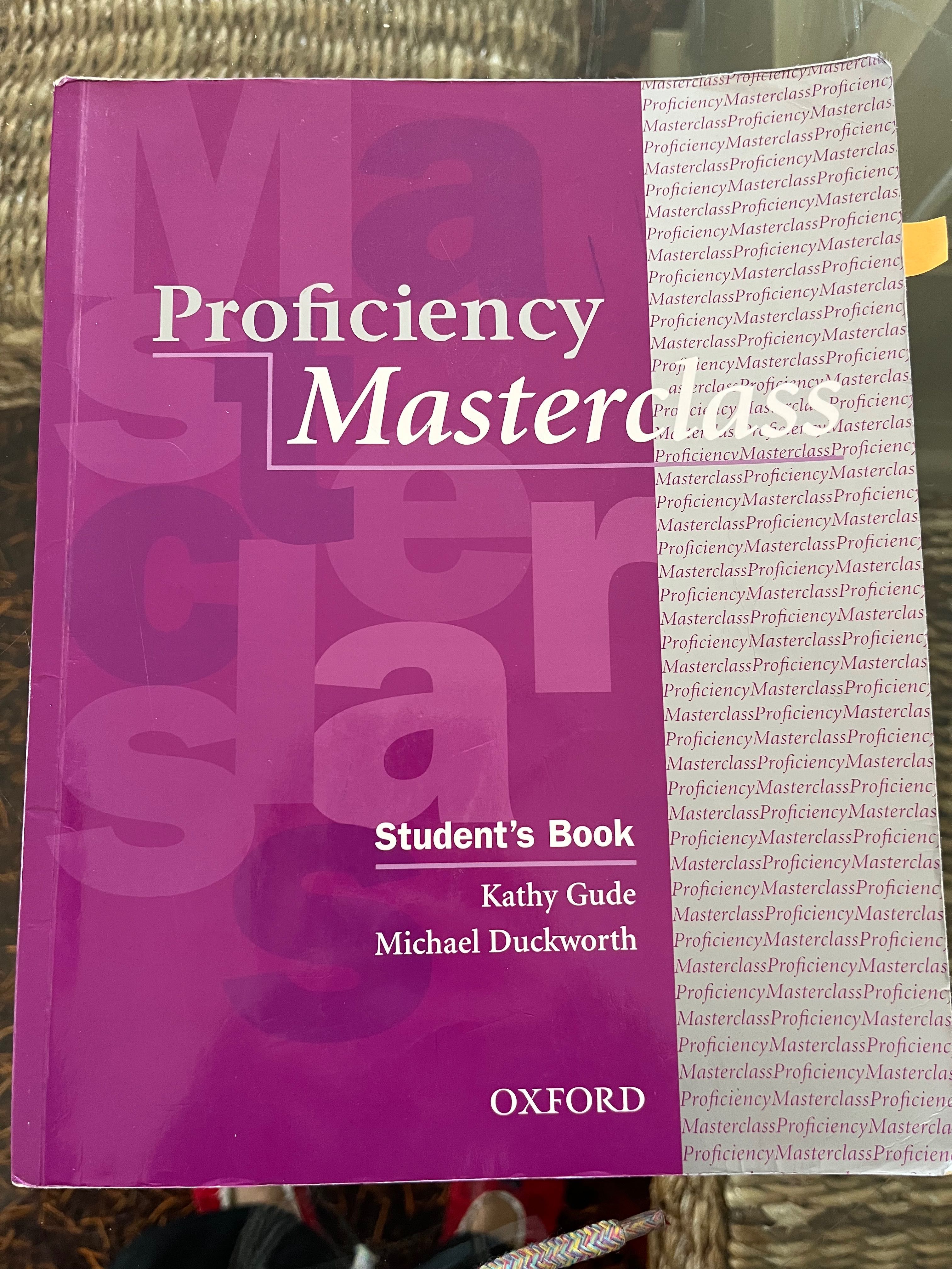 Livro Proficiency Masterclass