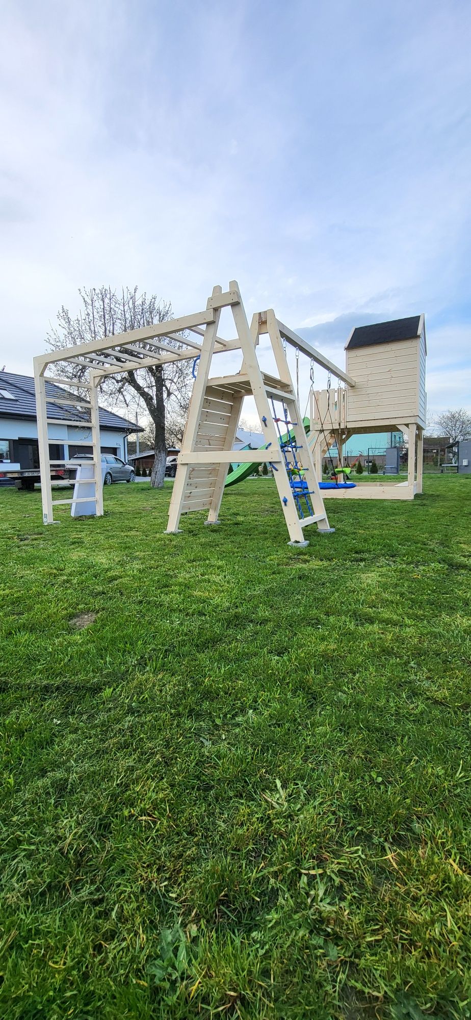Domek  ogrodowy Plac zabaw Domek drewniany dla dzieci