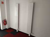 Grzejnik panelowy pionowy 180x30 z termostatem