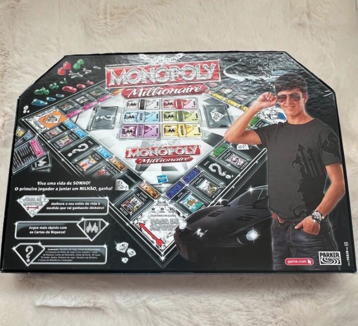 Jogo de Tabuleiro Monopoly Millionaire