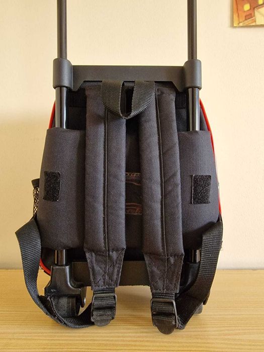 Mochila pré escolar faísca McQueen como nova