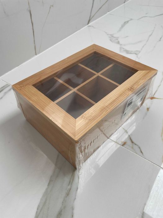 Relaxdays Pudełko na Herbatę