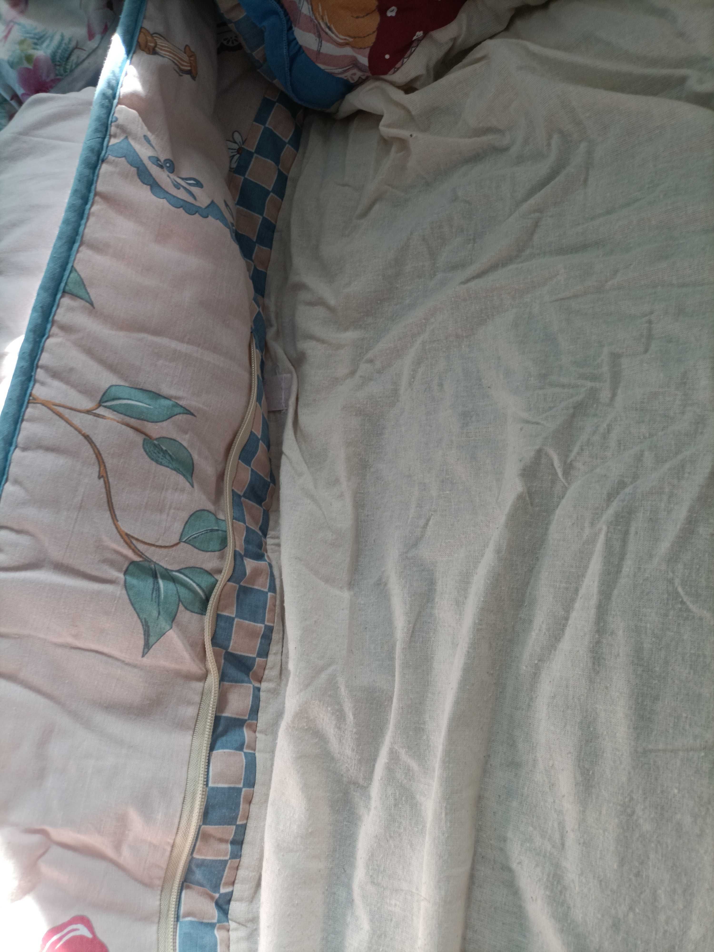 Zestaw do łóżeczka 4w1 kołderka ochraniacz poduszka śpiwór