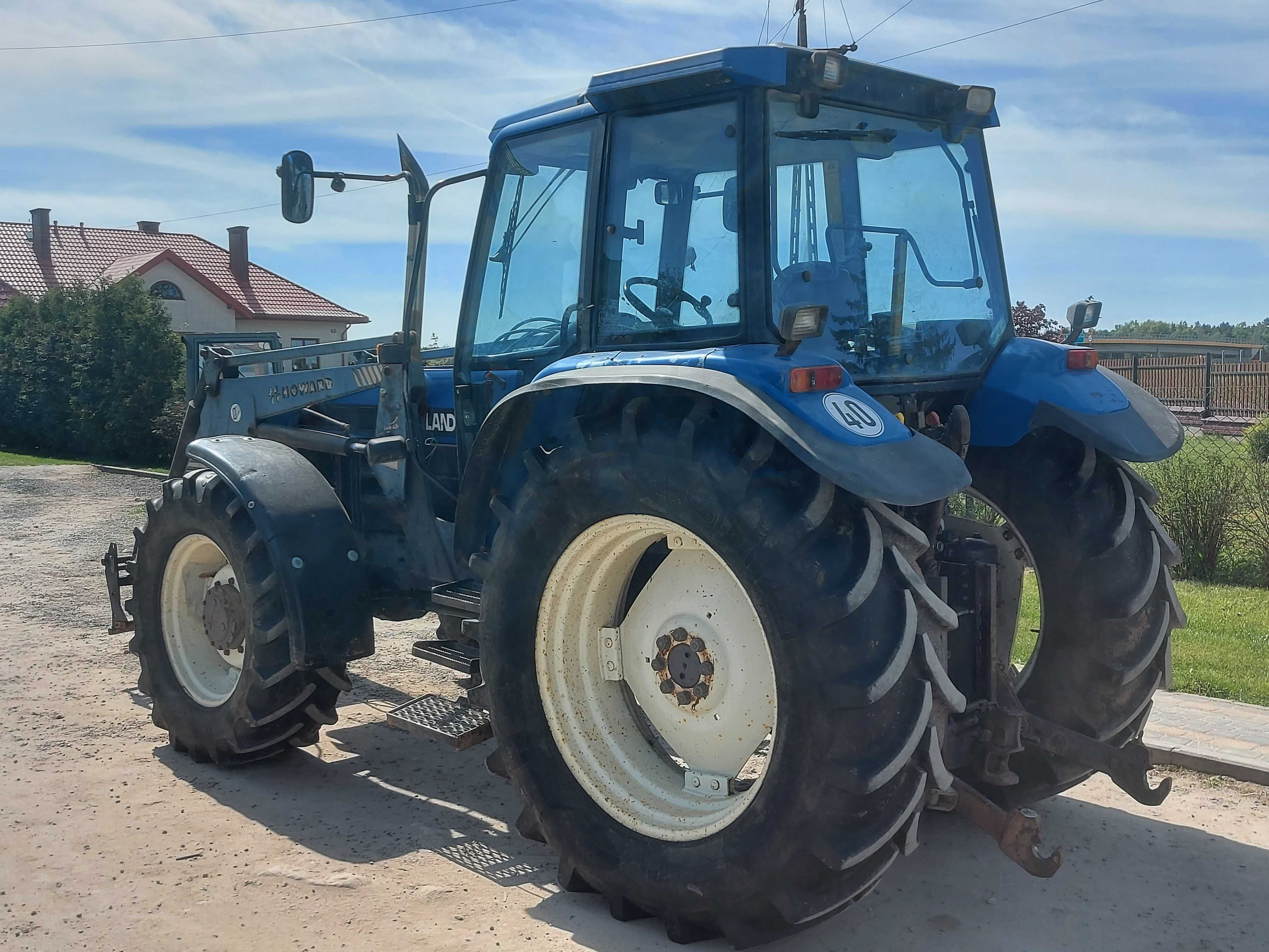 * Ford 7840 (Jak New Holland) *z Niemiec*Pneumatyka*Tur trzy sekcyjny*