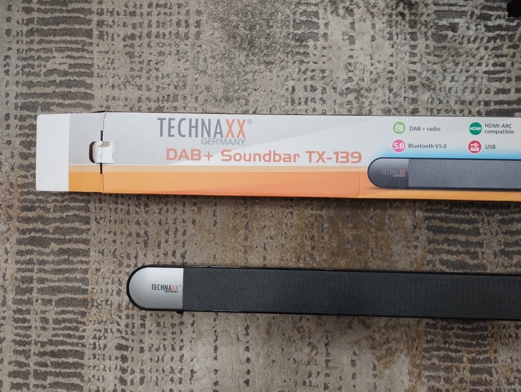 Radioodbiornik, soundbar Technaxx TX-139