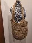 Torba jutowa handmade Nowa