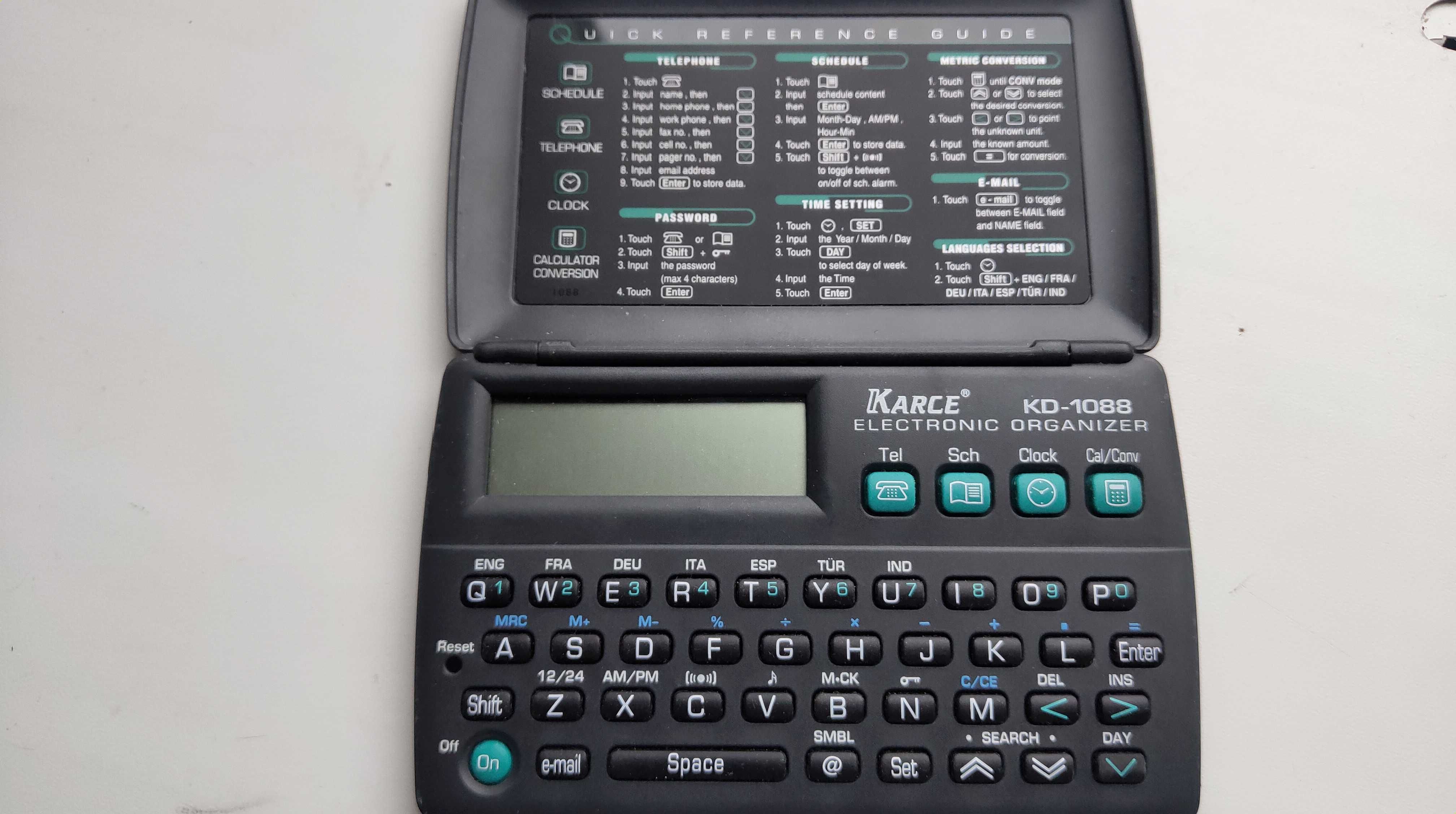 Электронный органайзер Karce 1kB KD-1088