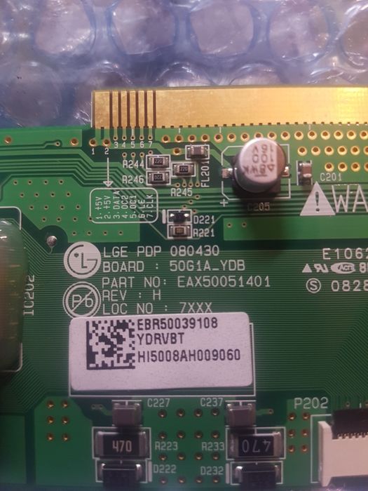 Placa Ysus do drive inferior plasma LG 50 novo