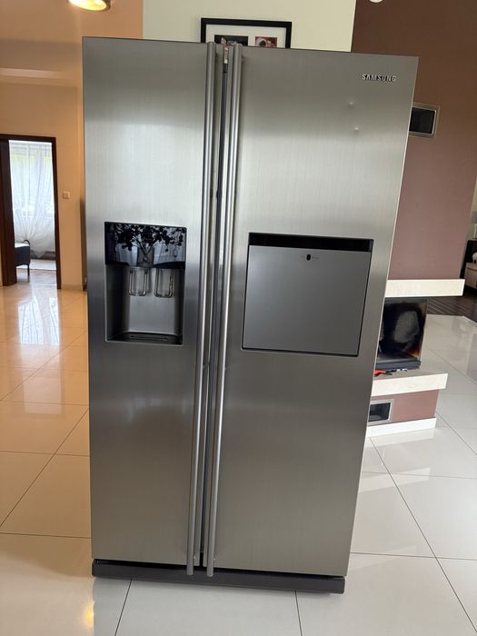 Lodówka Zamrażarka Samsung RSH1KBRS kostkarka woda