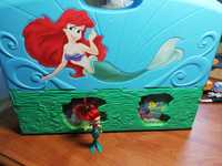 Podwodny zamek Arielki z figurką , Mała Syrenka w walizce Disney
