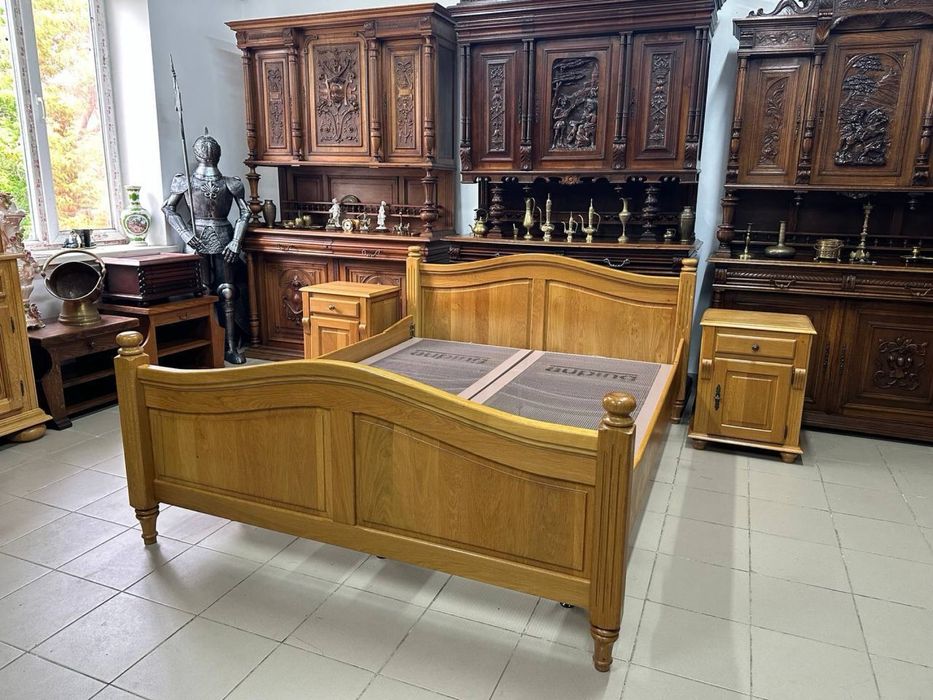 Спальний гарнітур шафа дерево шкаф 3504 ліжко дуб 3505 тумба 3506