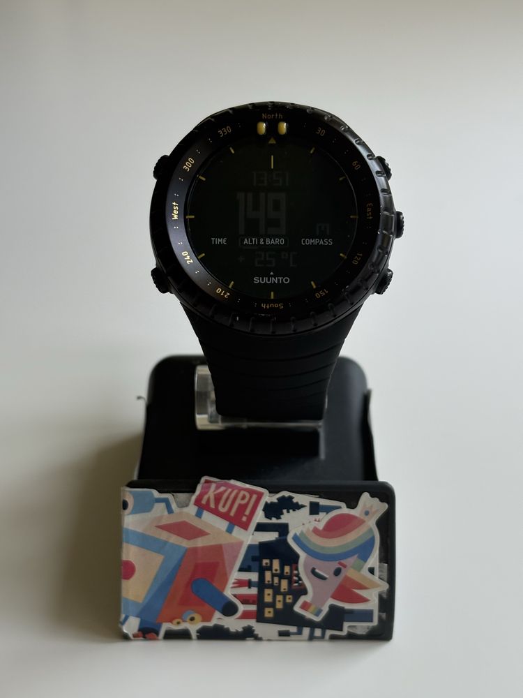 Suunto Core All black - Yellow - годинник