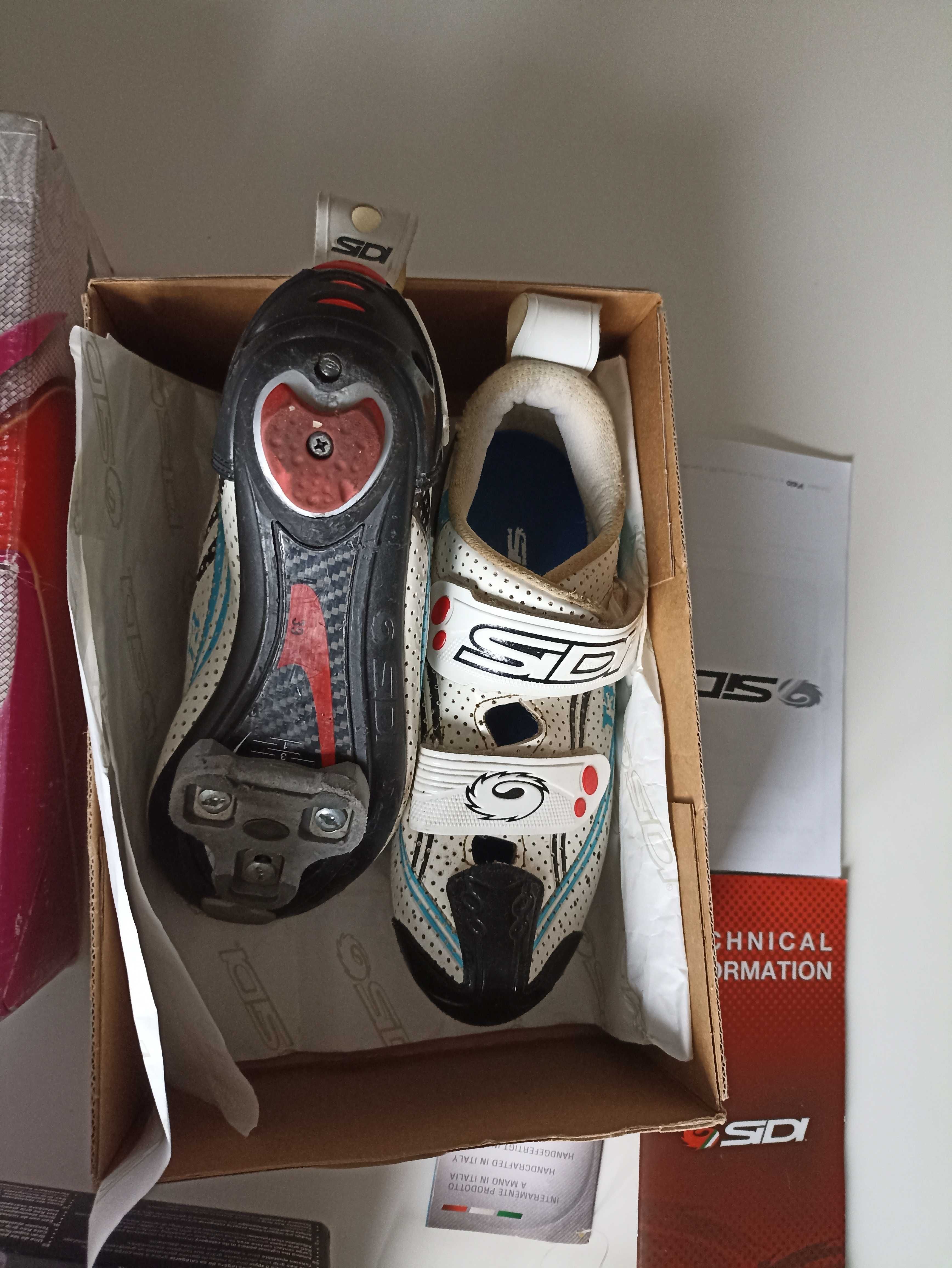 SIDI Scarpe 39,5 obuwie na rower Triathlon