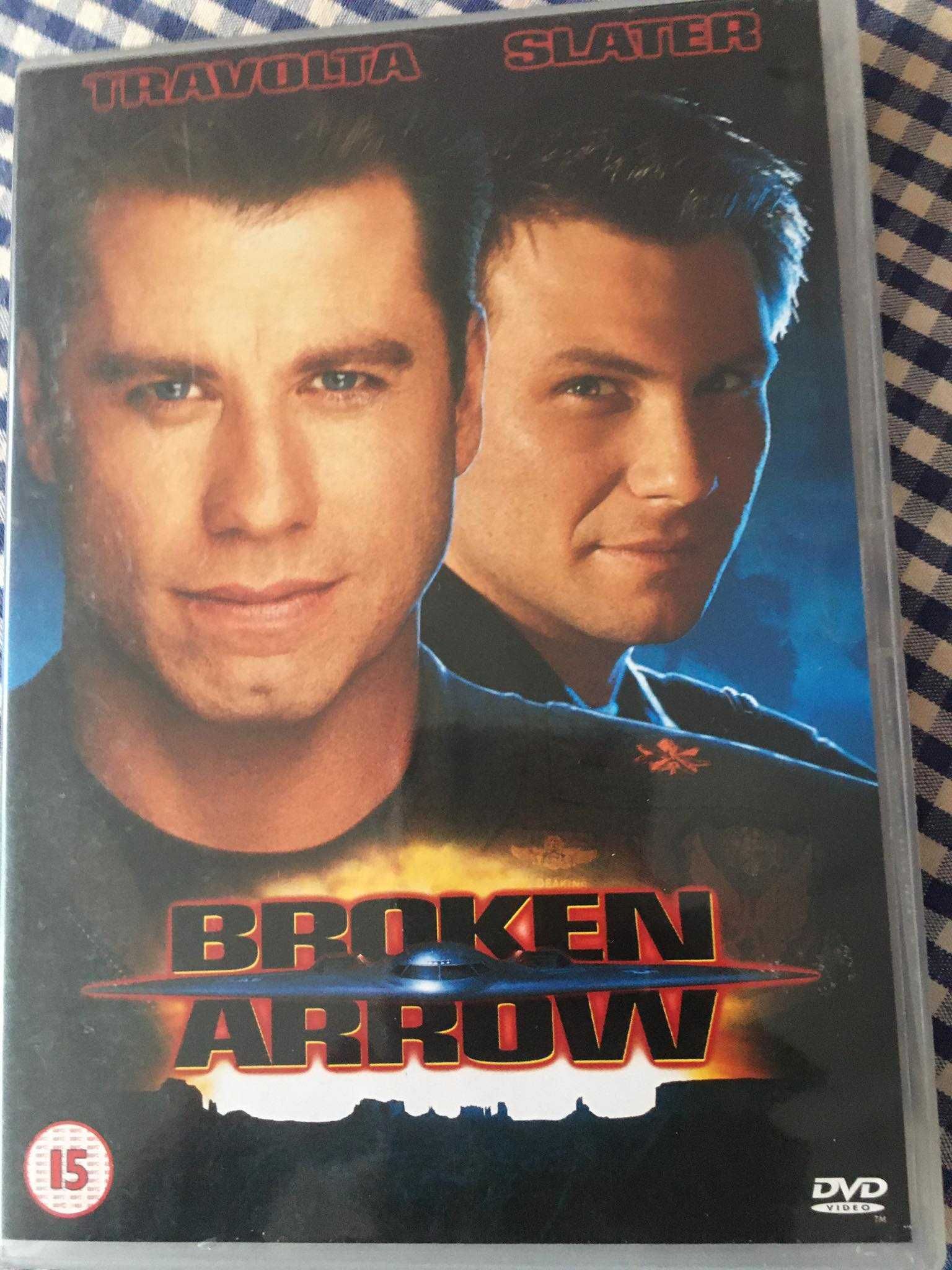 broken arrow film sensacyjny  dvd travolta,slater