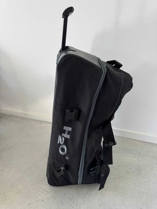 Black H2O Sports Travel Duffle Bag 80L with Wheels