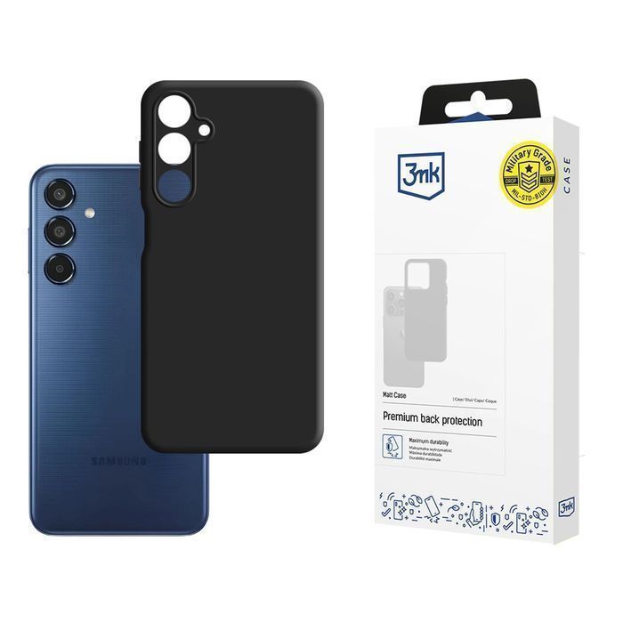 Etui 3Mk Matt Case Na Samsung Galaxy M35 5G - Czarne