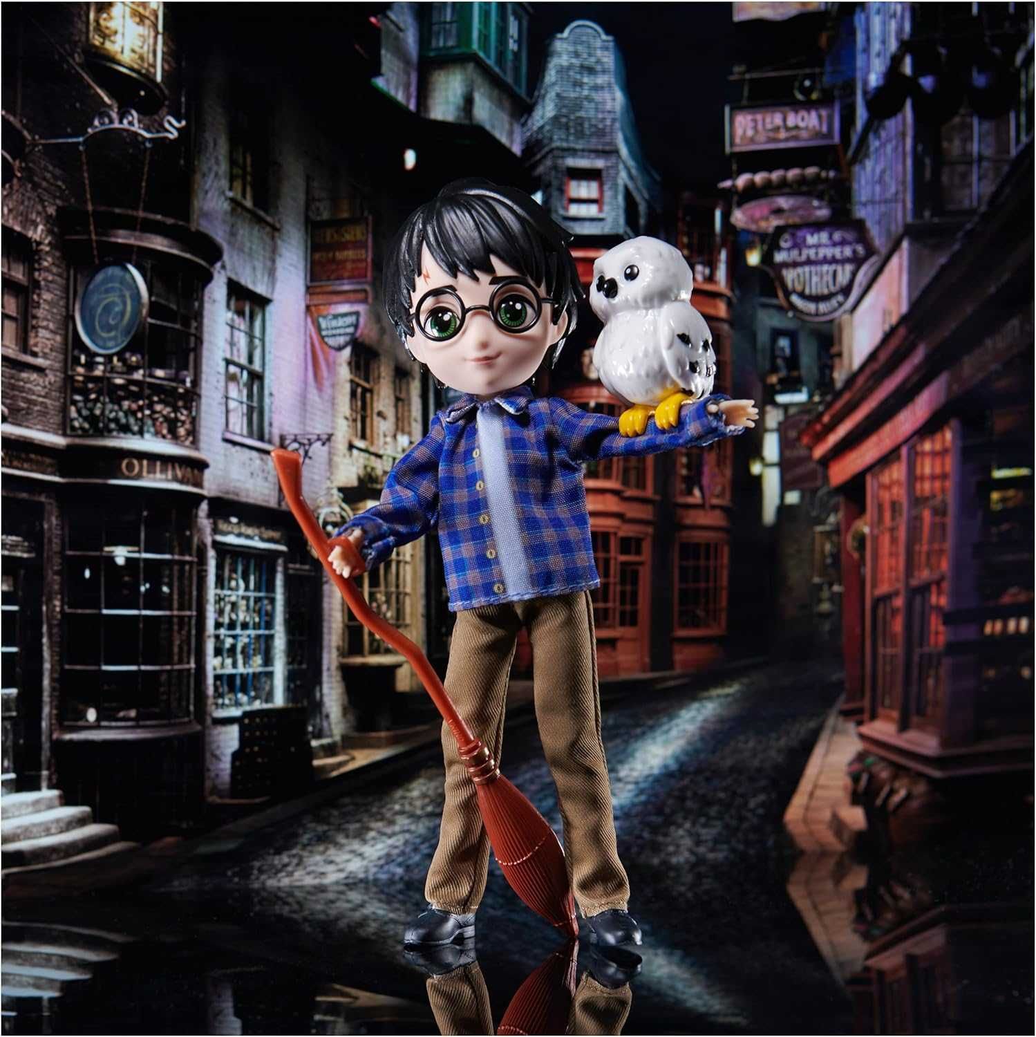 Кукла Гарри Поттер 20см и 5 аксессуаров Wizarding World Harry Potter