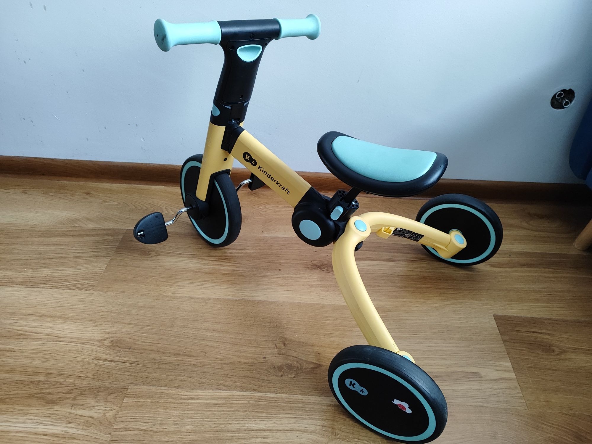 Rowerek biegowy Kinderkraft 3w1