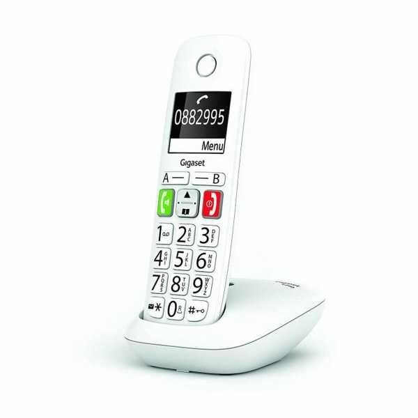 Telefone sem fios Gigaset E290 Branco - NOVO