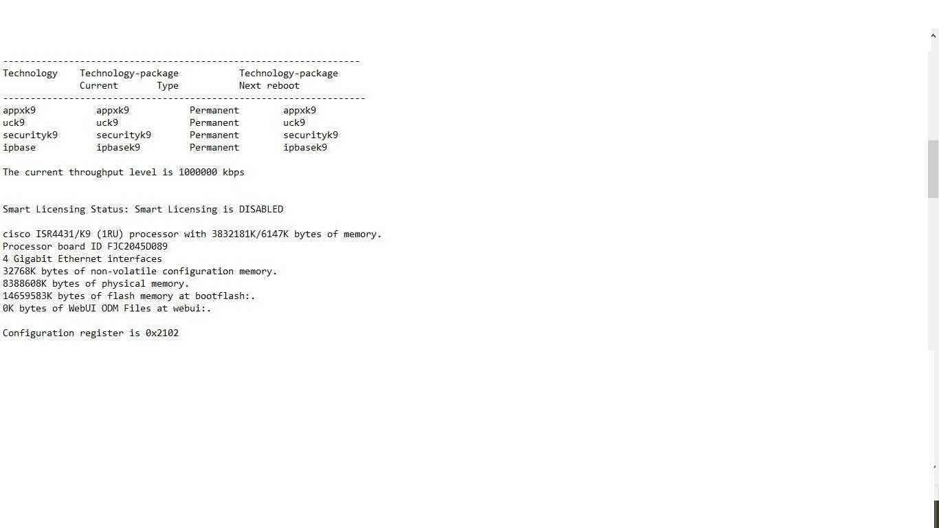 Маршрутизаторы Cisco ISR 4431-SEC/K9 HSEC Нал/безнал