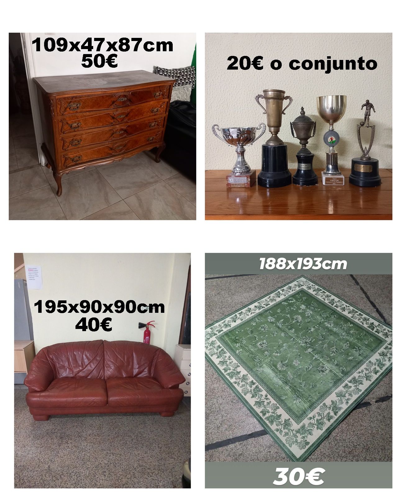 Móveis retro vintage antiguidade "ver fotos"