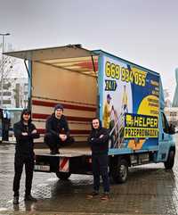 HELPER przeprowadzki transport utylizacja mebli Bagażówka 24/7