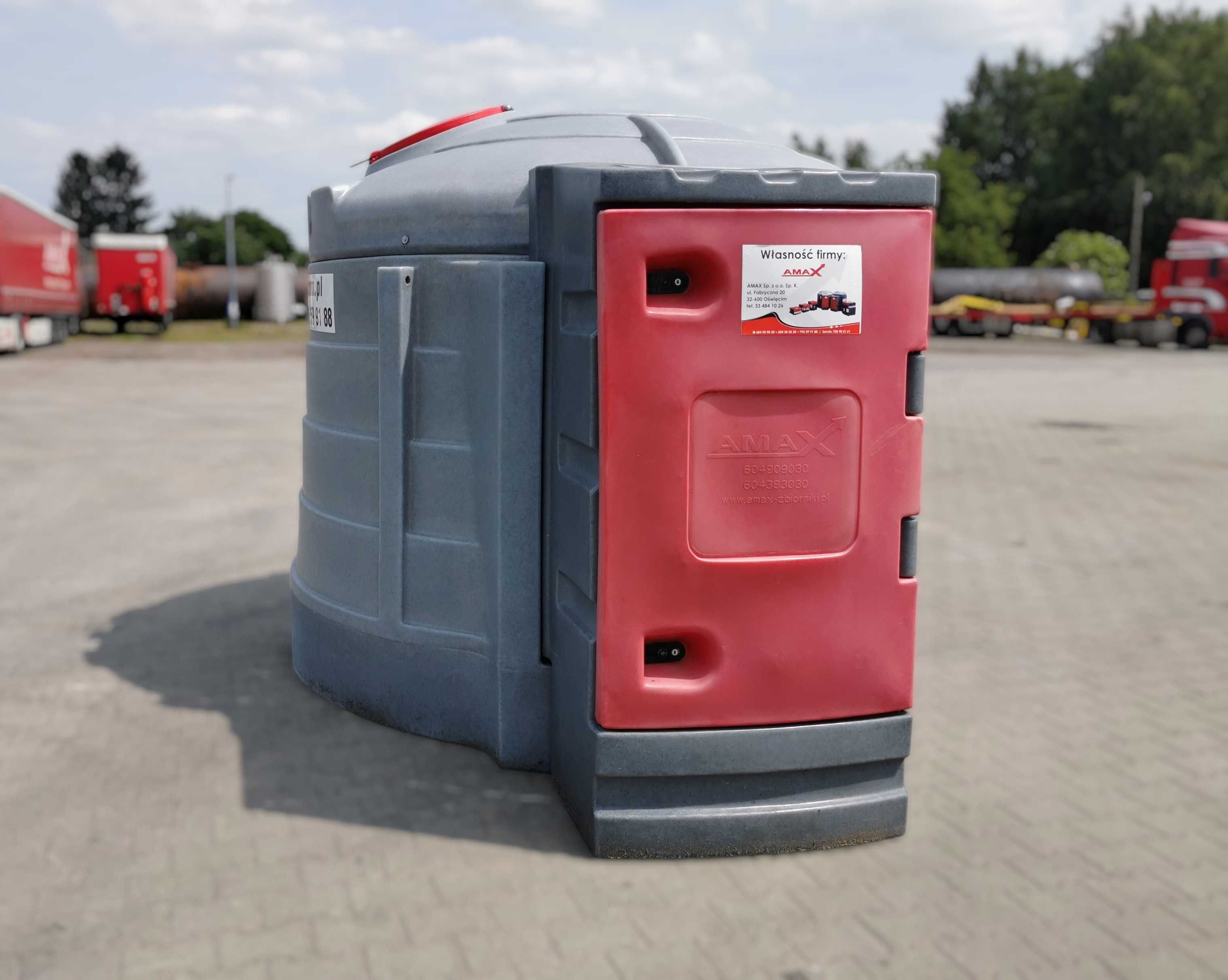 Zbiornik 5000 L na olej napędowy, opał, dwupłaszczowy używany, AMAX