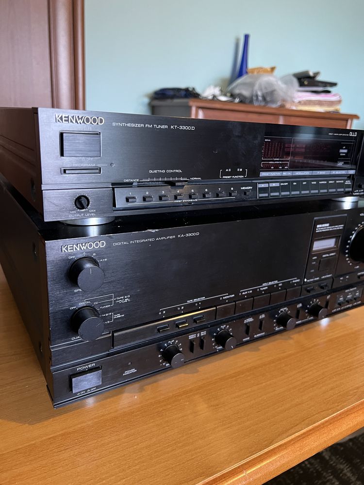 KENWOOD 3300D wzmacniacz i tuner, BLUETOOTH