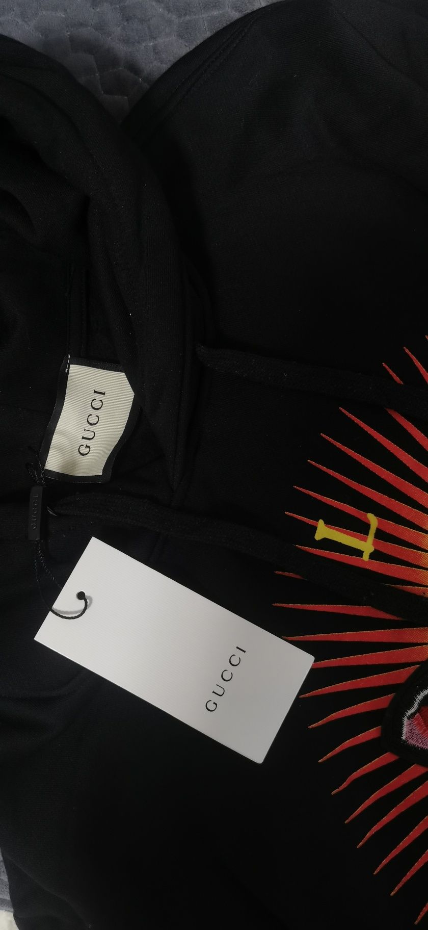 Gucci bluza z kapturem męska męskie hoodie