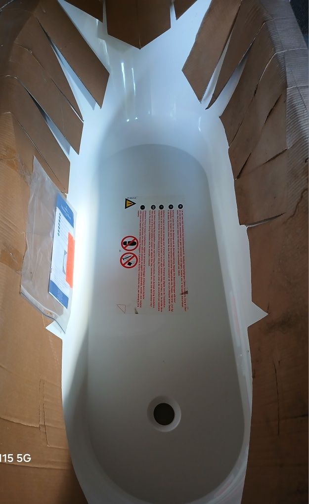 Wanna Willeroy &Bosch 160×75 model  Oberon  do zabudowy