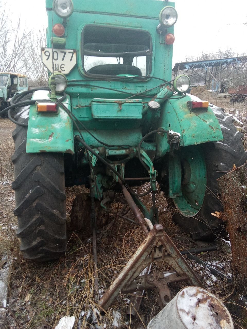 Трактор Т40 с прицепом