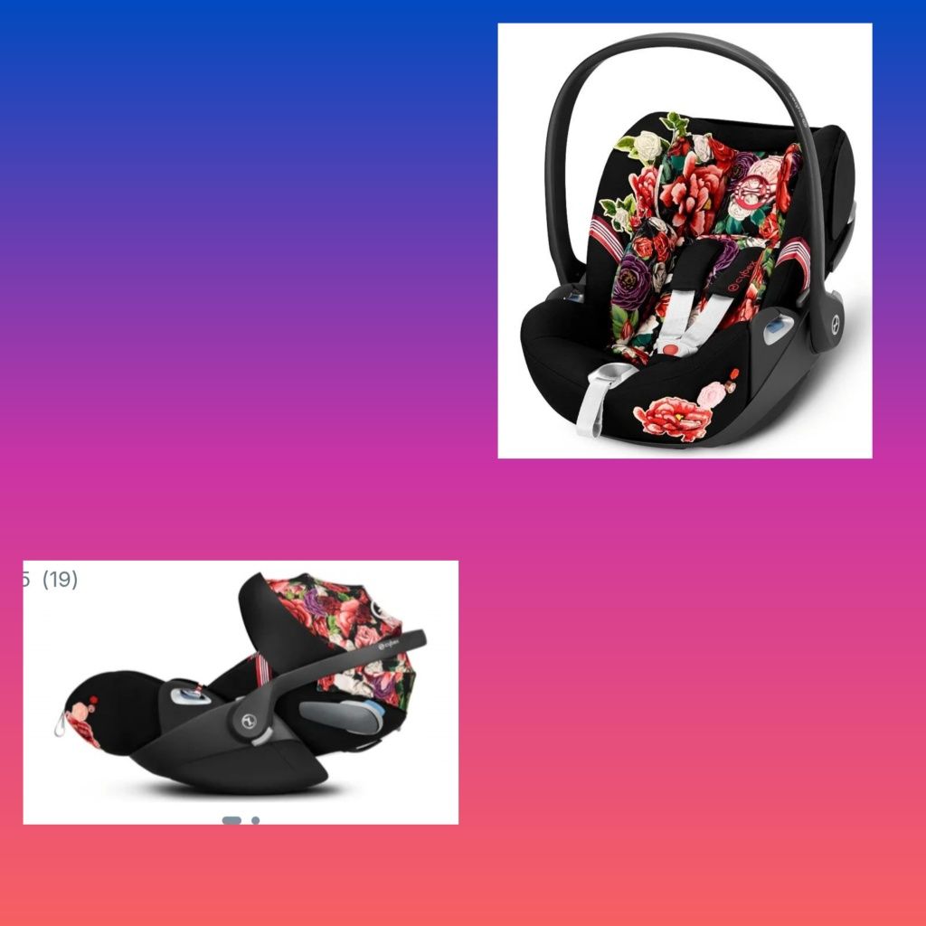 Fotelik cybex cloud z i size spring blossom