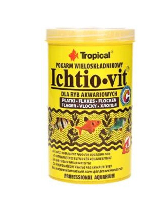 Tropical ichtio-vit 500ml wieloskladnikowa karma dla ryb