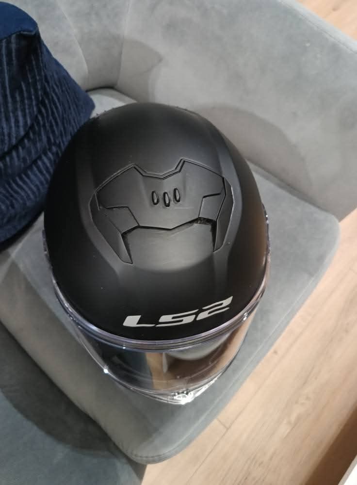 Kask LS2 Stream II rozmiar XS czarny mat z pinlockiem