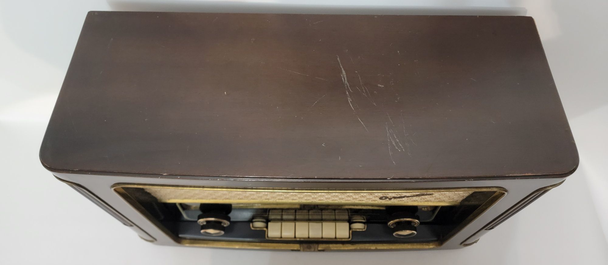 Rádio antigo reparado Telefunken