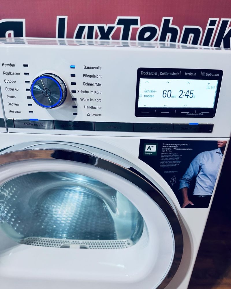 Комплект пральна + сушильна Siemens iQ890
