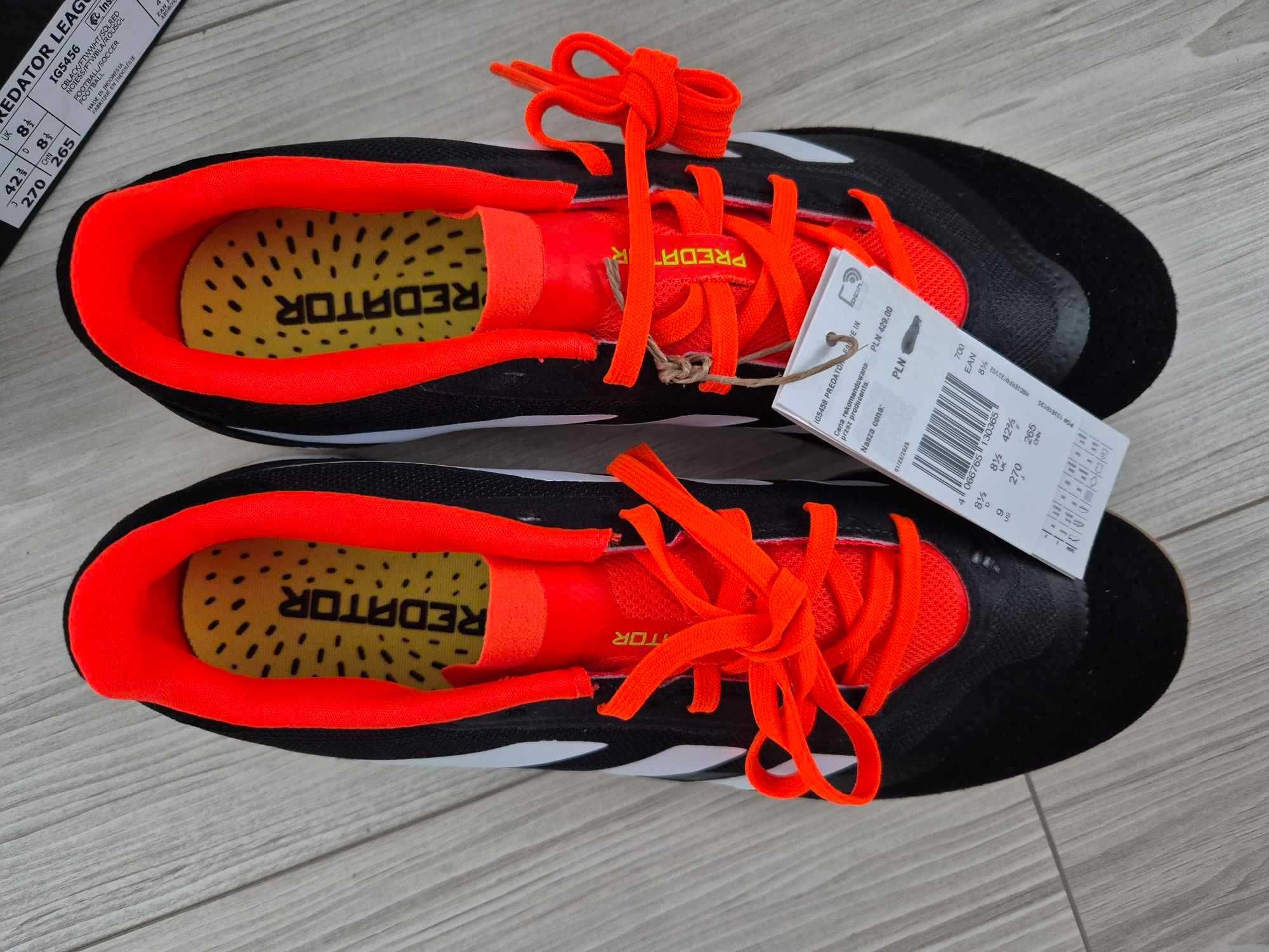 Buty piłkarskie halówki adidas Predator League IN sala rozmiar 42 2/3