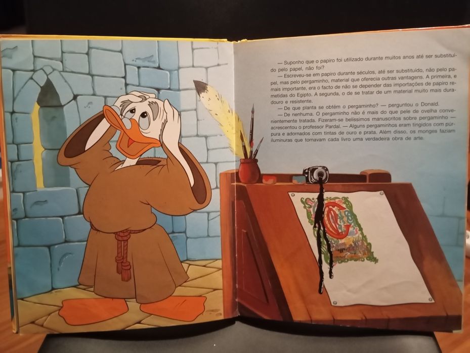 Livro "Pato Donald escritor"