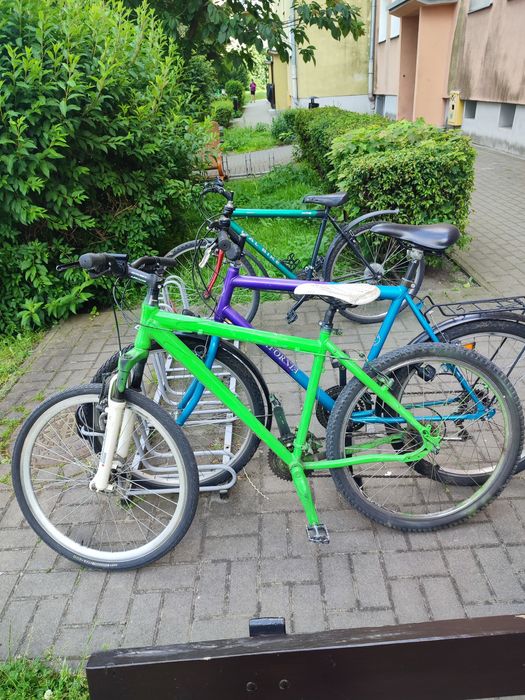 Sprzedam rower młodzieżowy zielony
