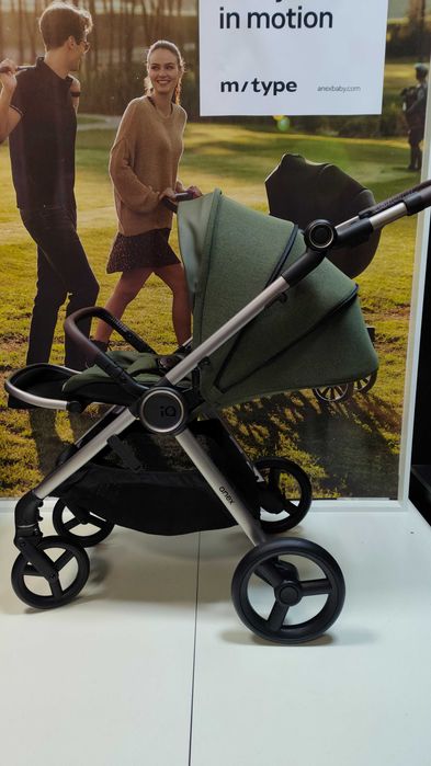 Anex IQ - wózek głęboko-spacerowy 3w1 + adaptery gratis