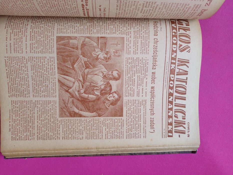 Zestaw gazet rocznik