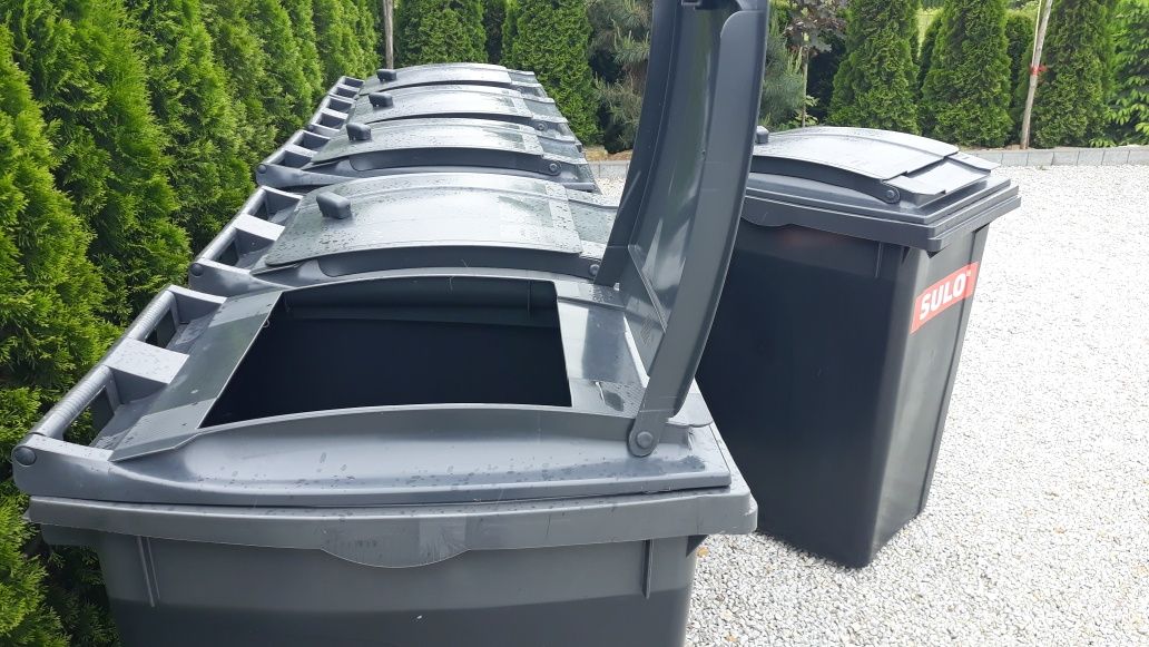Kosz na śmieci pojemnik na odpady duży 340L SULO 240 DOSTAWA GRATIS