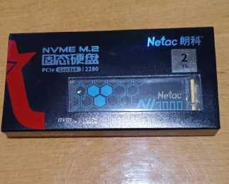 SSD Netac NV3000 NVMe PCIe 3.0x4 512-2TB 3300/2900mb/s Новый Гарантия