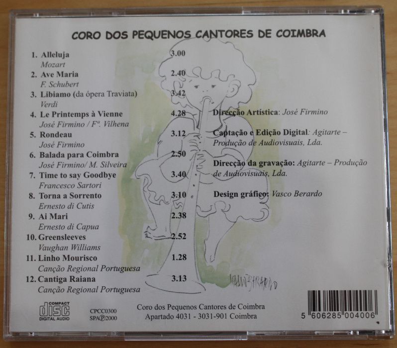 álbum: Coro dos Pequenos Cantores de Coimbra - Sentidos