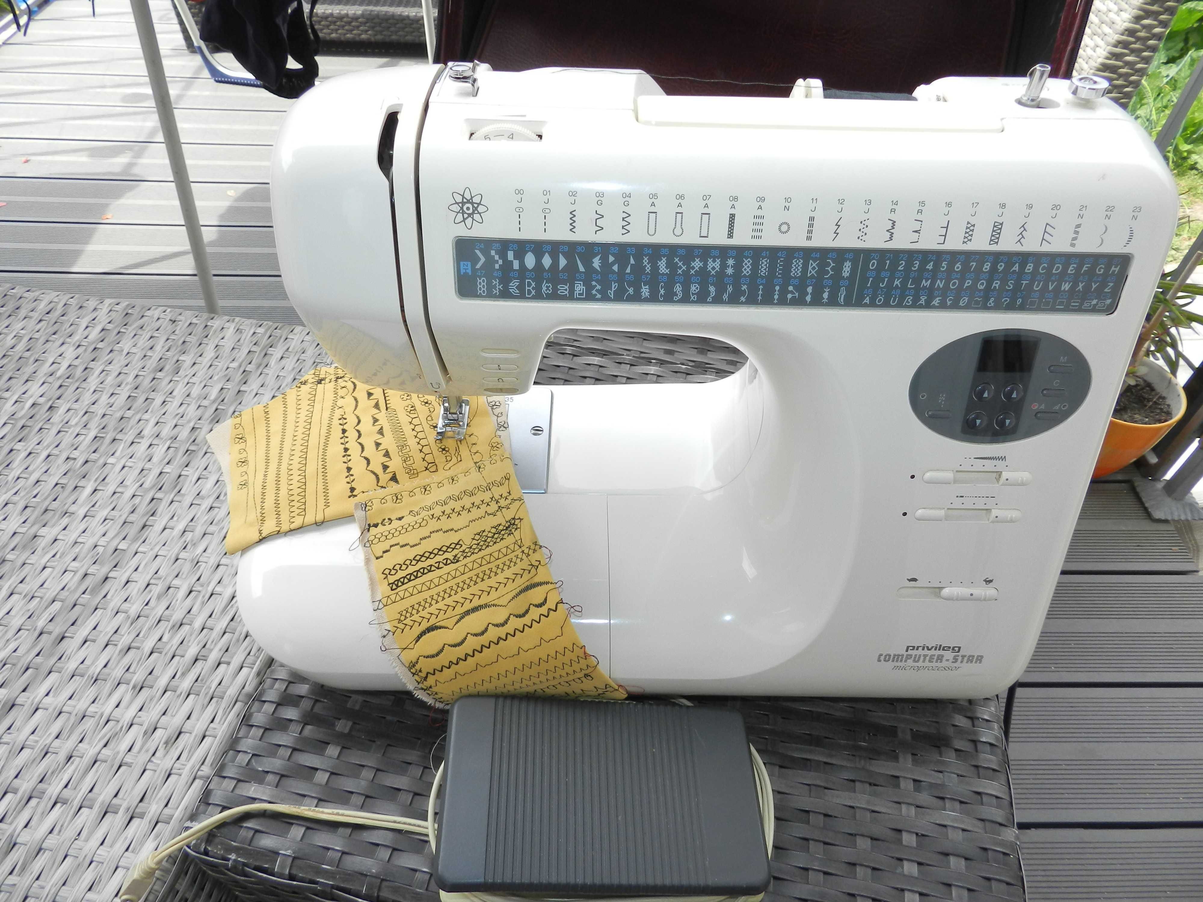 Maszyna do szycia privilleg computer-star m6000 microprocesor