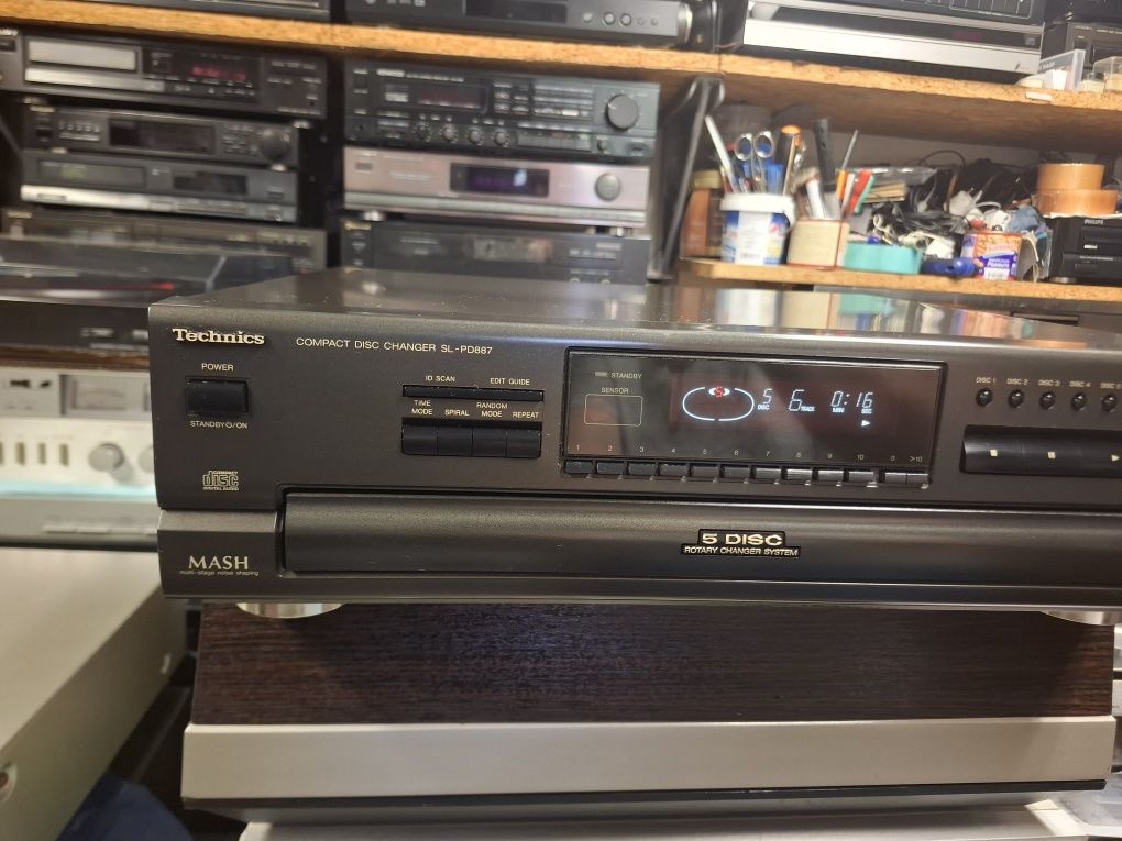 Zmieniarka Technics SL-PD887