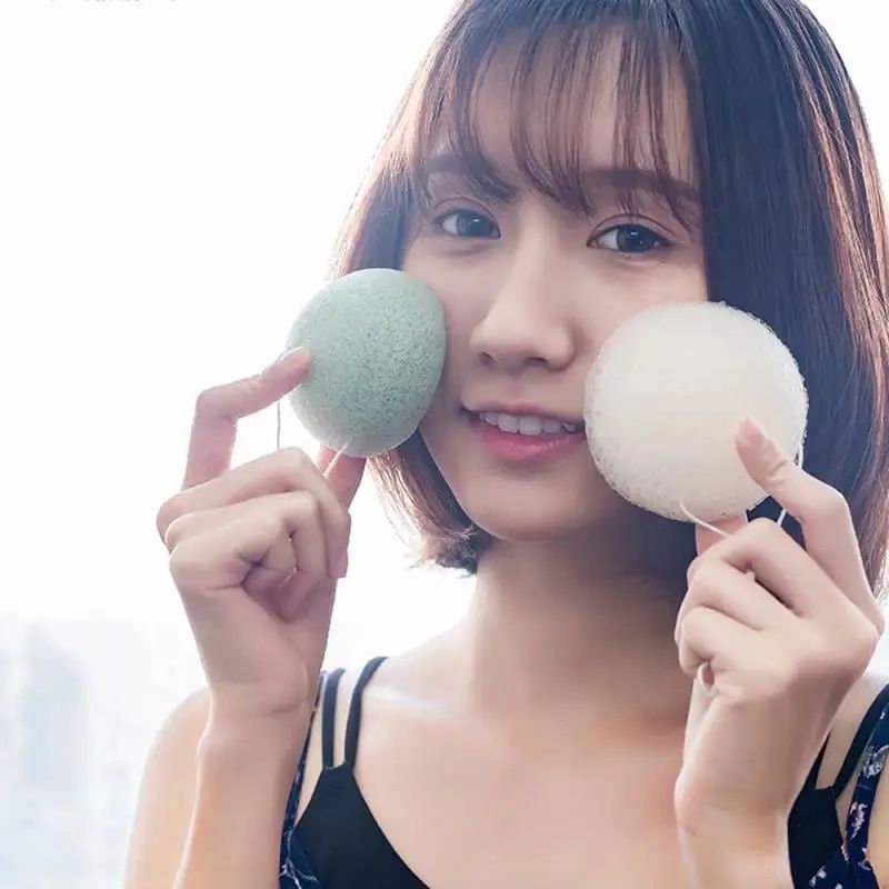 Спонж, губка, konjac, конжак для вмивання